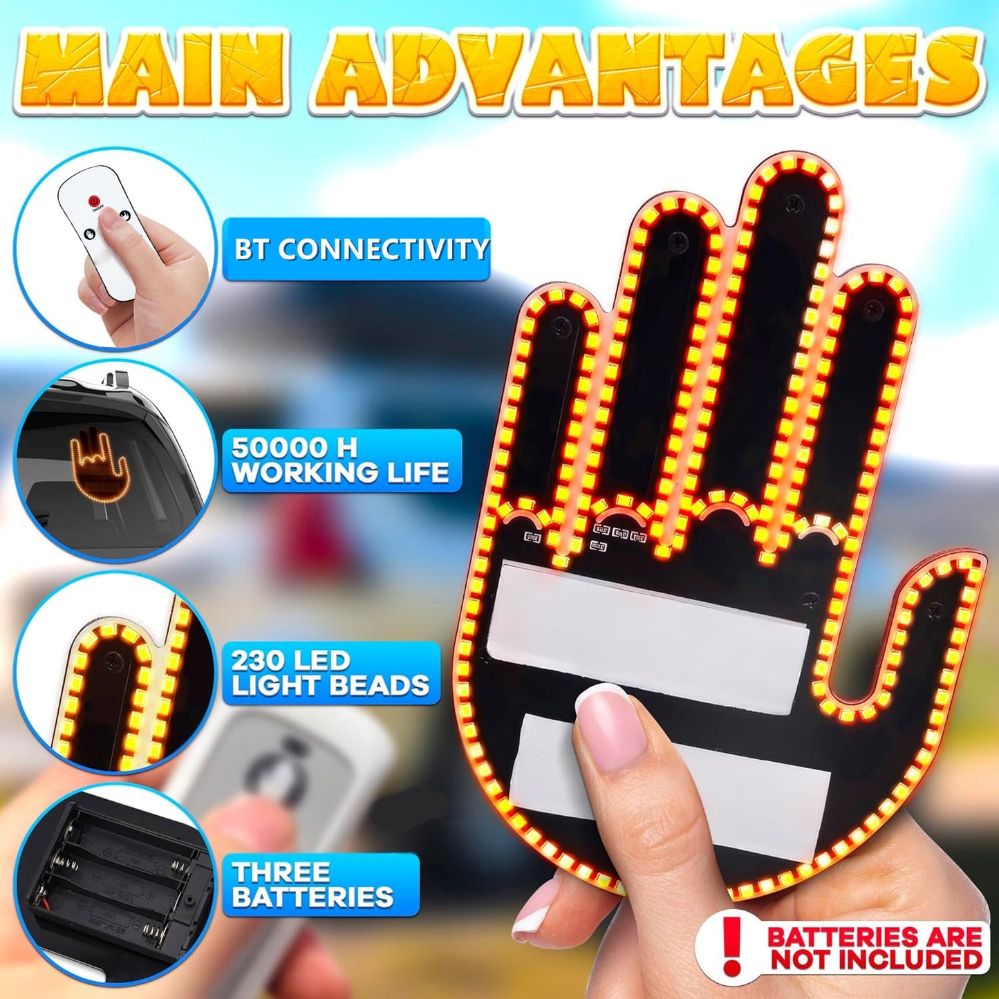 Hand Car Light